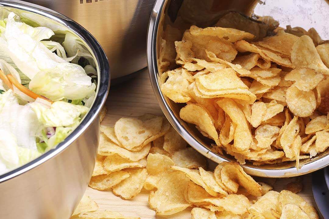 4 CORTES DIFERENTES DE PATATAS, Cortes de patata para recetas