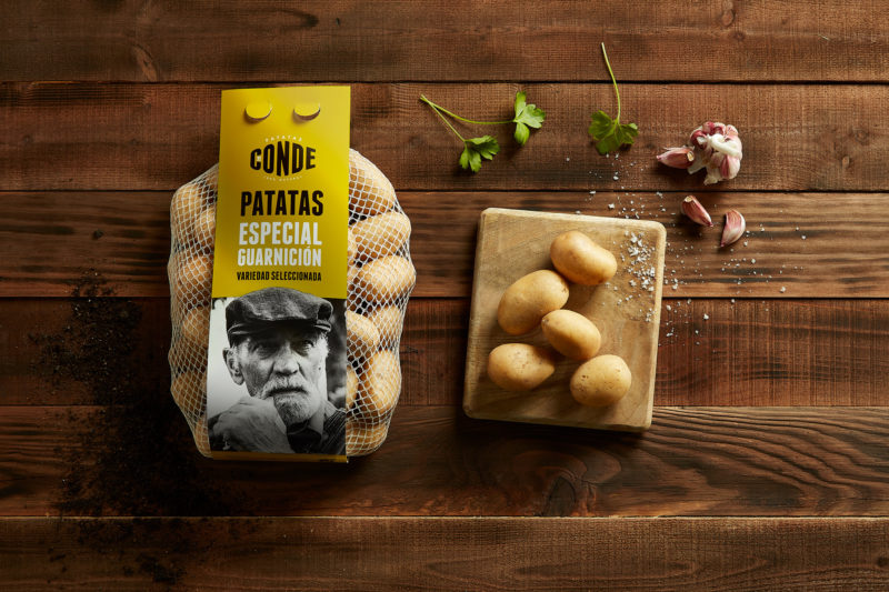 Patatas Conde - Potatoes for garnish