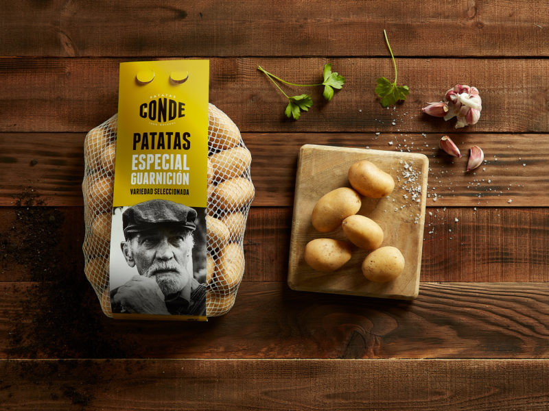 Patatas Conde - Potatoes for garnish